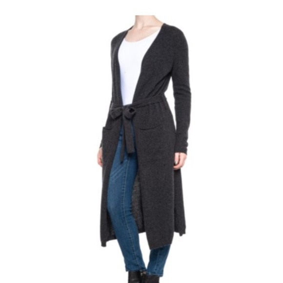 100% Cashmere Belted Robe from Aspen - Picture 1 of 9